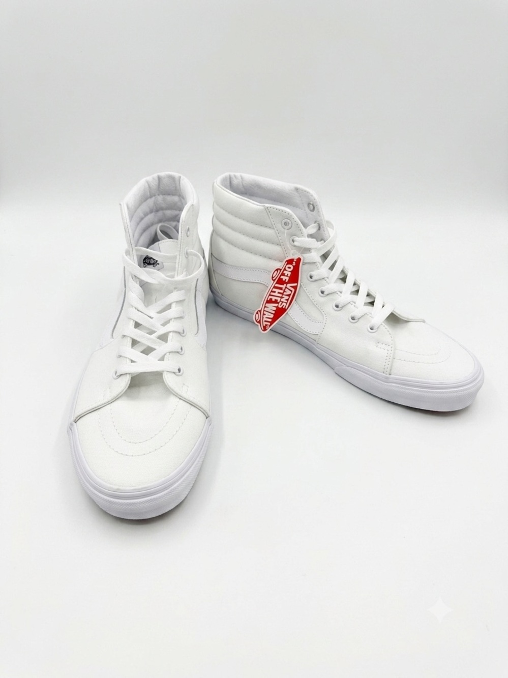 Vans White High-Top Sneakers